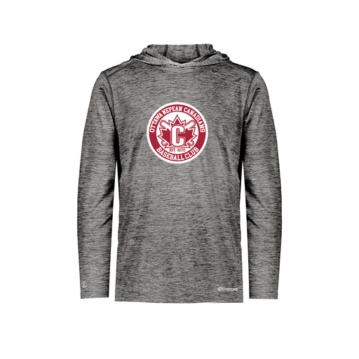 [FOLHCGBK-YS-LOGO1] Decker Youth Charge Hoodie (Youth S, Black, Logo 1)